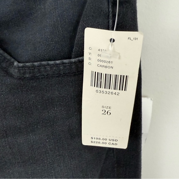 AG Adriano Goldschmied Stevie Straight High Rise Slim Jeans Size 26 NWT - Picture 12 of 15